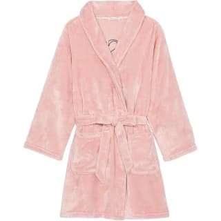 Victoria's Secret Short Cozy Robe/Dusk Pink Sleep Robe Pink