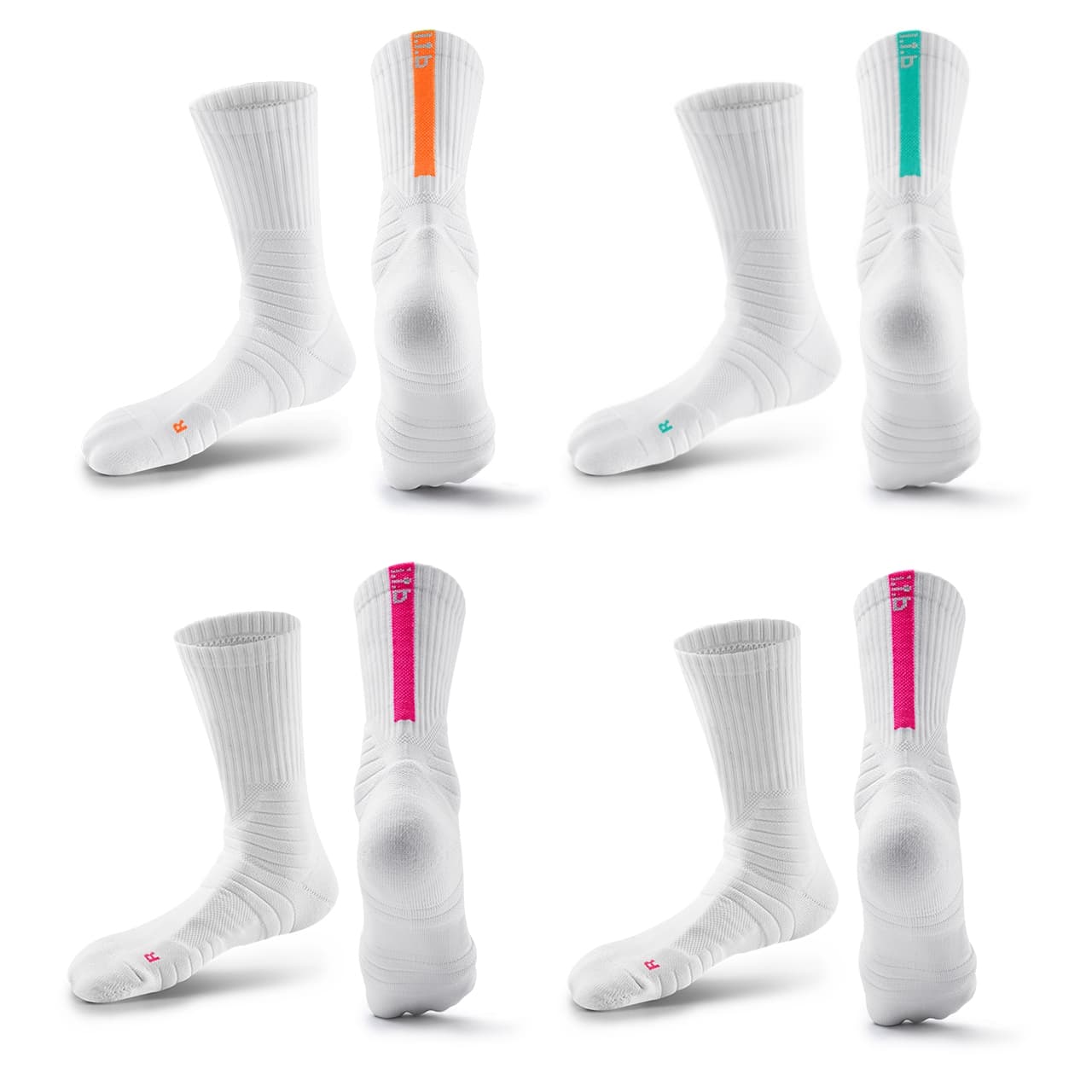 I.t.b 4 Pack 4 Pack (Lake Green+Light Orange+Crescent White *2)