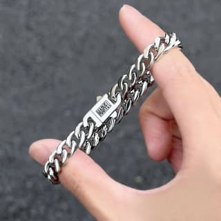 MARVEL x Disney Titanium Steel Bracelets Silver
