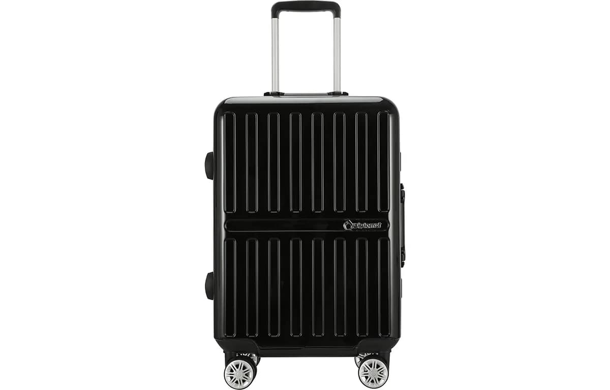 Diplomat ABS+PC Travel Bag, Suitcase, Checked Baggage, Luggage 20 Inch, 24 Inch, 28 Inch Multicolor Black