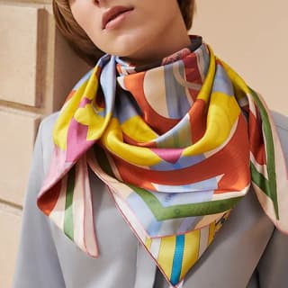 HERMES Silk Green