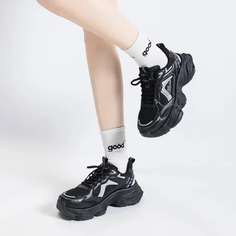 Warrior Height Increase, Breathable, Chunky Black