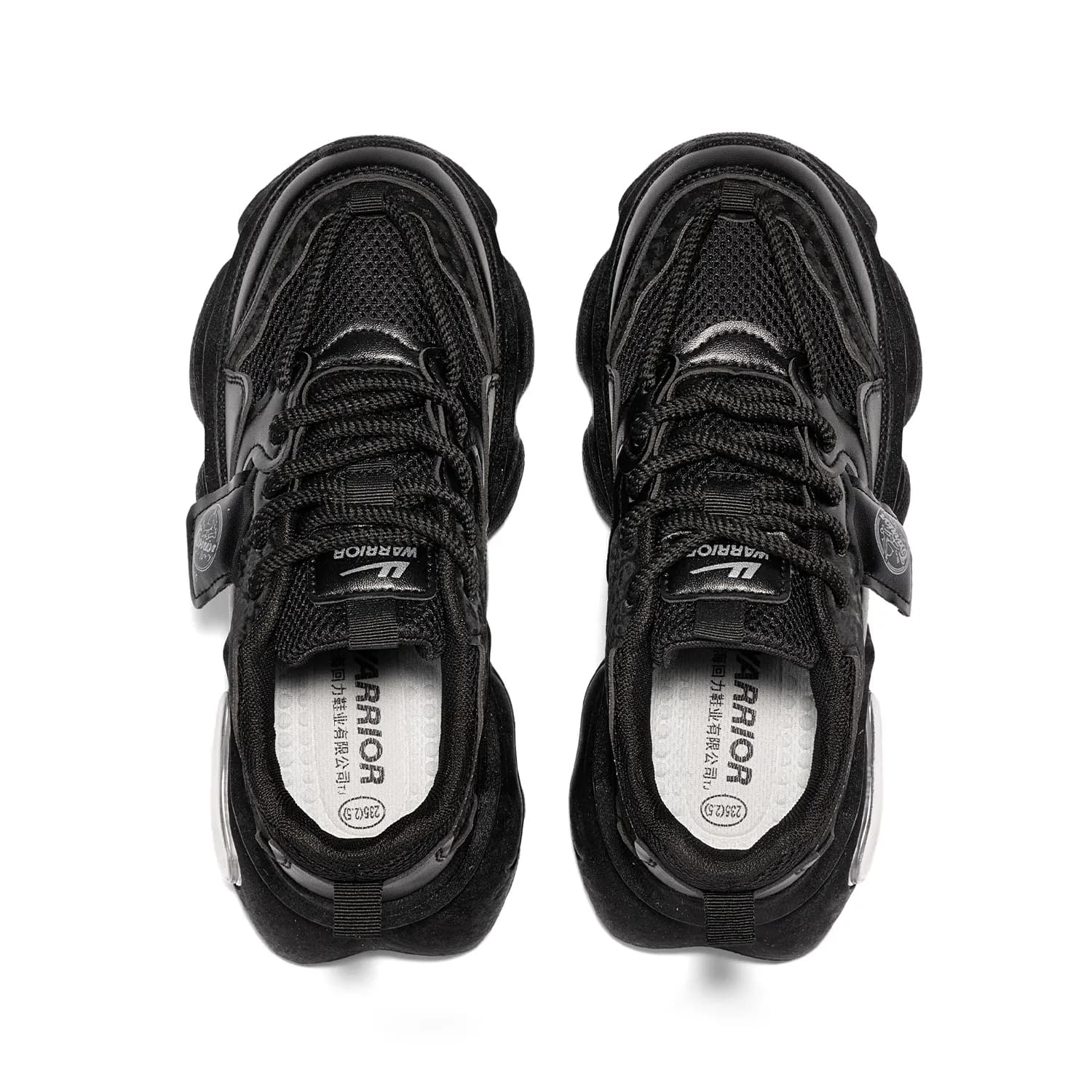 Warrior Height Increasing Lightweight Chunky Black