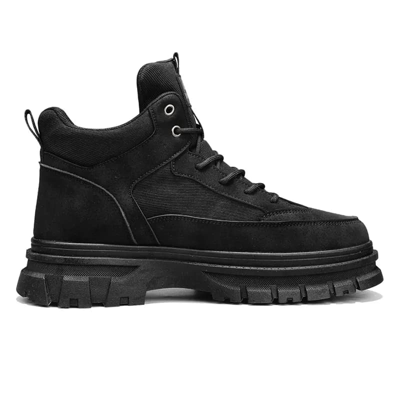 Warrior Short Martin Boot Black