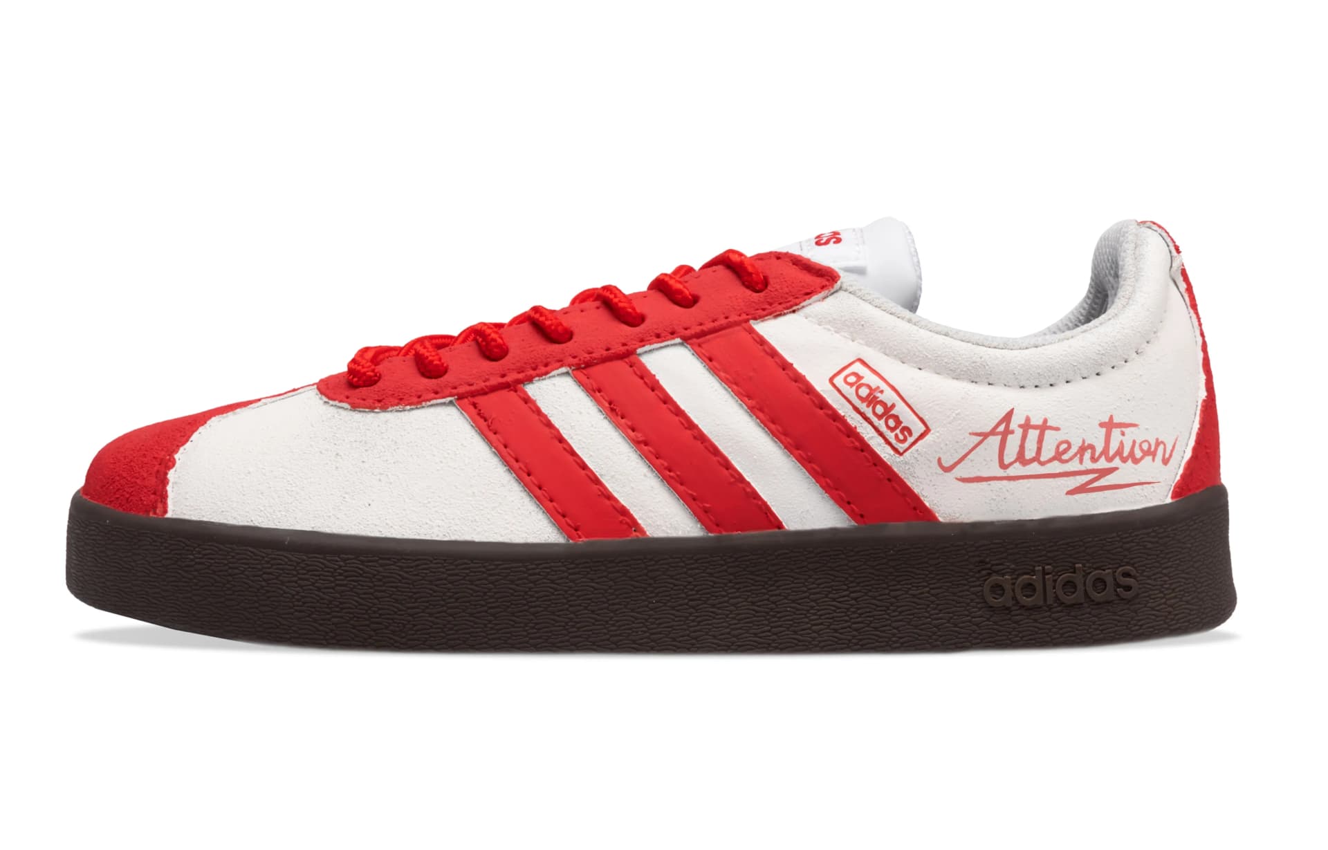 Adidas Neo VL Court 2.0 Lightweight White Red Red