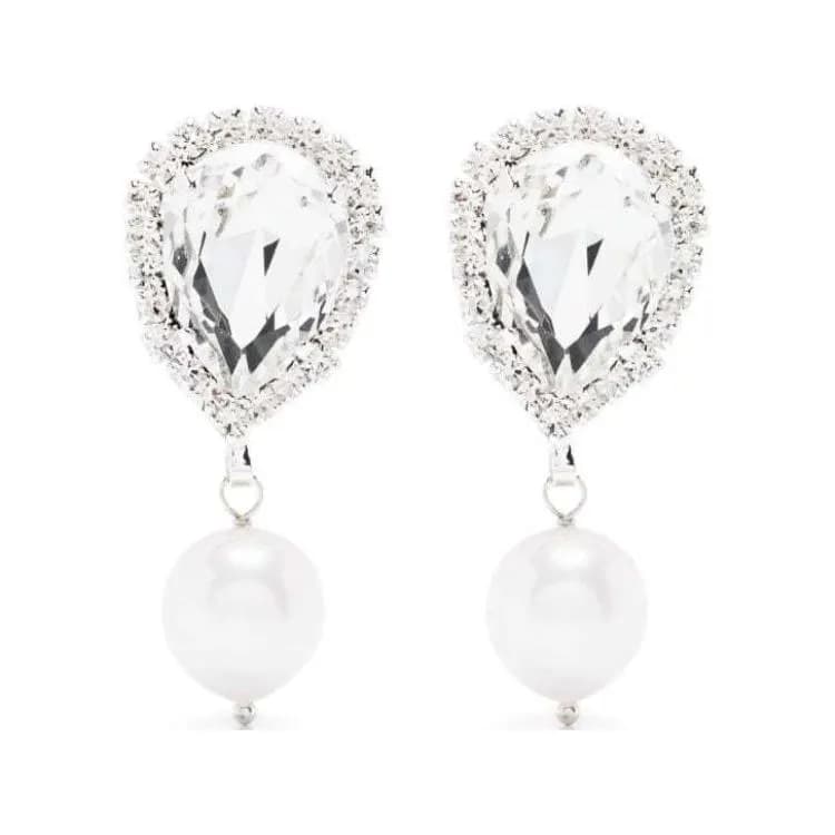 Magda Butrym ClipOn Earrings Silver