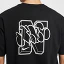 Nike T Shirts Black Crew Neck Moderate