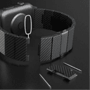IBOANN Strap Apple Compatibility Carbon Fiber Material 185.4mm