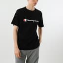Champion Logo ShortSleeved TShirt Black
