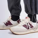 New Balance 237 White Burgundy