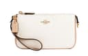 COACH Nolita Multicolor Pochette Handbag, Wrist Bag, Underarm Clutch Small Ecru