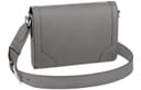 LOUIS VUITTON Embossed Cow Messenger Bag, Shoulder Bag Gray