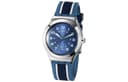 SWATCH Men 42.7mm Blue Watch YWS436