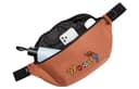 Li Ning Disney, Collaboration Fabric Waist Bag Chest Bag Brown