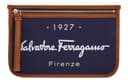 FERRAGAMO Fabric With Clutch Blue