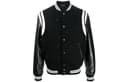 Valentino Roman Stud FW22 Baseball Jacket Black