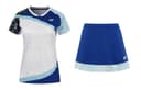 YONEX Two Piece Skirt Sets V neck Moderate Short