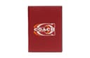 COACH Smooth Calfskin Passport Holder Mini Red
