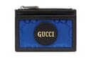 GUCCI Off The Grid Nylon With Card Holder Card Holder Blue