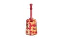 COACH Artificial Pendant Luggage Tag Red Yellow Multicolor