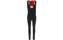 SAINT LAURENT Floralappliqué Jumpsuit