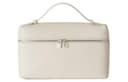 Loro Piana ExtraPocket Makeup Bag Small Square Bag Handbag, Shoulder Bag Regular Light Lime White
