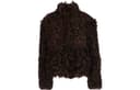 Ferragamo reversible shearling singlebreasted coat
