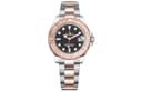 ROLEX Ranger Prestige Automatic Mechanical Movement Watch 37mm Black Dial Oystersteel Case