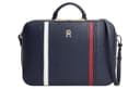 Tommy Hilfiger Polyurethane Handbag, Shoulder Bag, Crossbody Bag, Laptop Bag Regular Space Blue