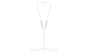 Skims X Swarovski V Body Chain