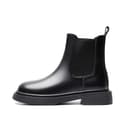 BANGQIAO Microfiber Short Chelsea 3.5cm Black