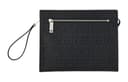 FERRAGAMO Gancini Cow Clutch Black