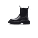 V ZERO FIVE Microfiber Crew Chelsea Black