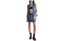 Calvin Klein Highrise Aline Denim Miniskirt