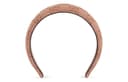 GUCCI Polyester Headbands Taupe