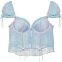 Victoria's Secret FOR LOVE & LEMONS Ellery Bustier Blue Shapewear Blue