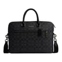 COACH ETHAN Artificial Portable One Shoulder Crossbody Briefcase Large Black