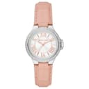 MICHAEL KORS Camille Collection Wrist Quartz Movement Genuine Strap 33mm White Dial Watch