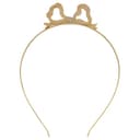 Vivienne Westwood Brass, Gold Plated Headbands Gold