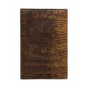 PRADA Lizard Skin Passport Holder Cork Beige