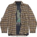Balenciaga FW24 Paris Liberty Layered Oversized Shirt