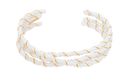 Maison Margiela Brass, Enamel Bangles White