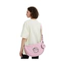 Finerworld Nylon Fabric Dumpling Bag, Shoulder Bag, Crossbody Bag Medium Multicolor
