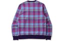 A BATHING APE Check Crewneck