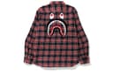 Bape Shark Flannel Check Shirt FW19