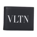 Valentino Vltn Logo Printed BiFold Wallet