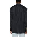 BALMAIN Business Suit Coat Marine Blue
