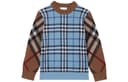 Burberry Sweater FW22 Blue Kids'