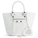 Balenciaga Le Cagole Small Panier Tote Bag