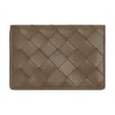 Bottega Veneta Intrecciato Lambskin Card Holder Pinecone